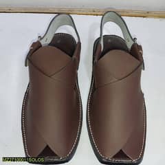 Leather Afridi Chappal For Men 0