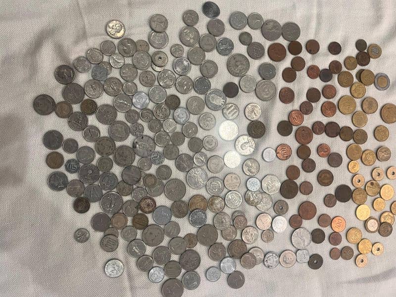 old and foreign coins 1