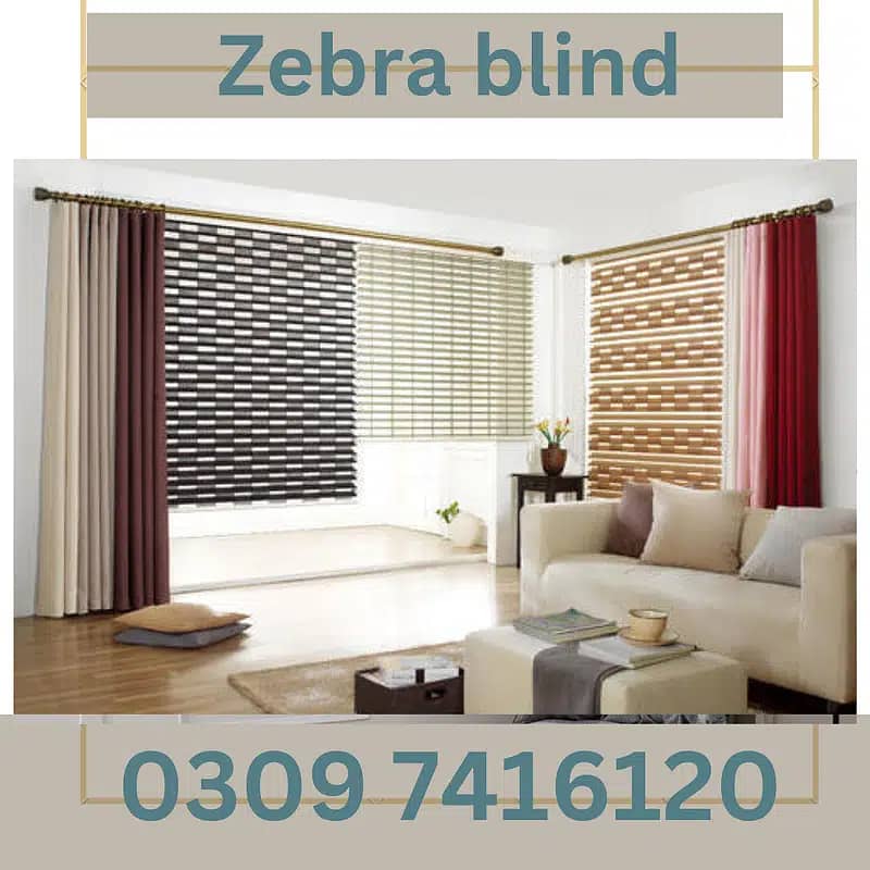 Logo Printed blinds, Roller Blinds, Zebra Blinds, window blinds 8