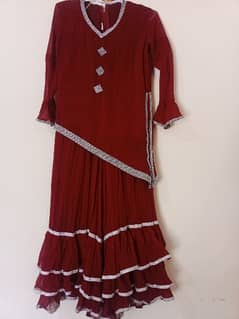 beautiful mehroon dress