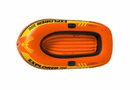Intex Explorer 200 Inflatable Boat Ship Swimming Pool Rafting Fishing