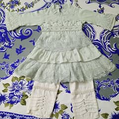 pure cotton lawn fancy dress 0