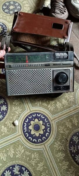 National panasonic radio made in taewan 6