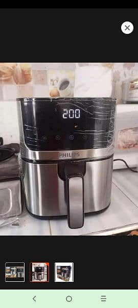 New Philips Air Fryer 7L with 1 Year Cash back Warranty 1