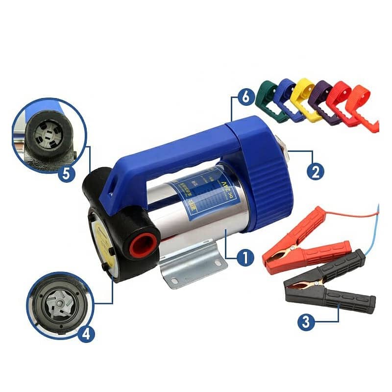 Solar Panel Operated Fuel Oil Electric Transfer Pump 12V DC Pump DC 2