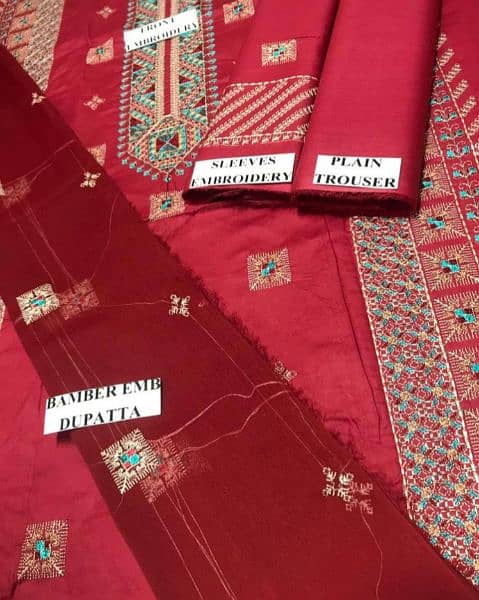 Printed lawn suit | 3 PC suit | casual dress | summer collection 15