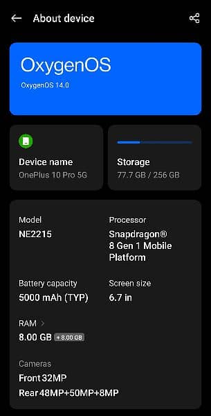 OnePlus 10 Pro 5G Official PTA Approved 9