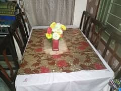 6 Chairs Dining Table For Sale