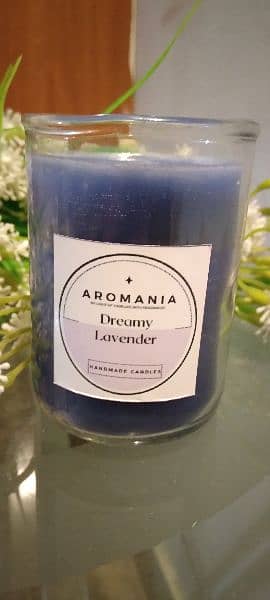 AROMANIA pair of 2 scented glass candles best aroma candles in town 6