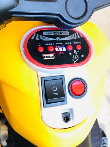 Kids Electric Bike with usb port & Audio player 6