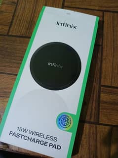 Infinix original 15 watt wireless charger new from the box. 0