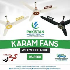 Karam Fans | WiFi Model | AC DC Ceiling Fan