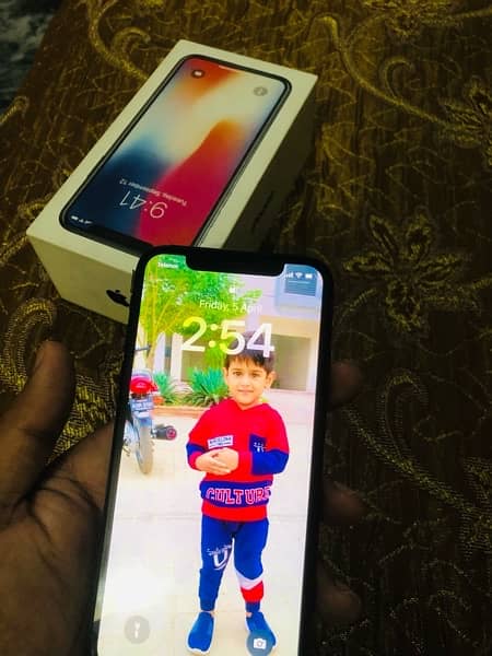 iPhone X Black Color 64GB PTA approved 1