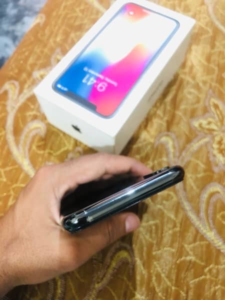 iPhone X Black Color 64GB PTA approved 2