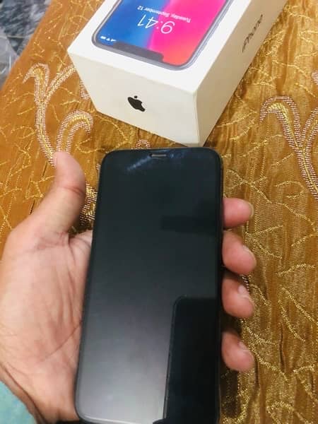 iPhone X Black Color 64GB PTA approved 4