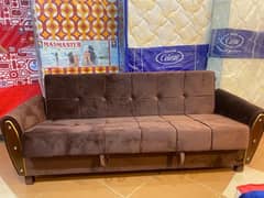 sofa cum bed (2in1)(sofa +bed)(Molty foam)(10 years warranty ) 0