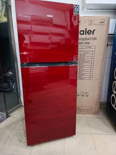 Haier fridge large sizee with warranty RED(0306=4462/443) sopperr Sett 0
