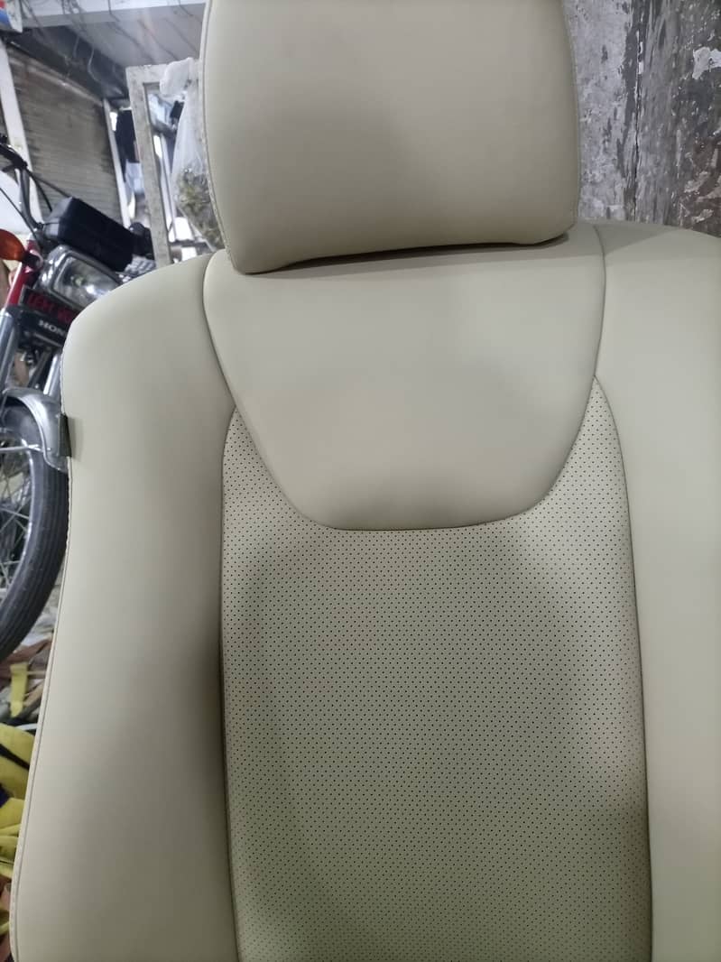 Toyota Fortuner Comfortable Soft CAR Seat Covers Conversion 17