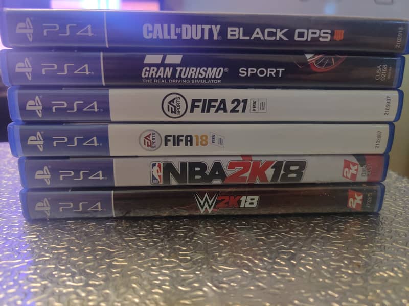 PS4 Pro 1TB With Controller and Games 4