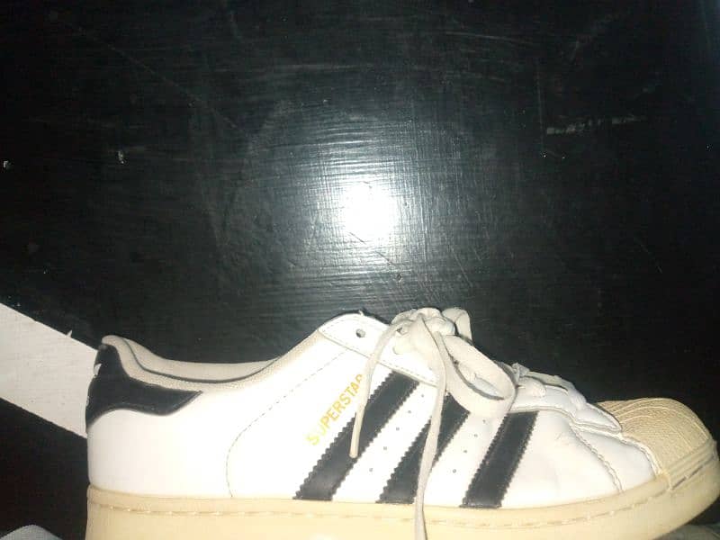 White Adidas Superstar sneakers 2