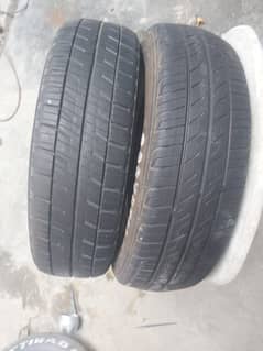 Bridgestone 12 size 2 tyres mehran bolan FX coure