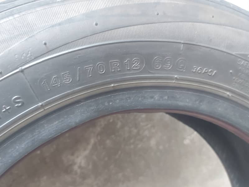 Bridgestone 12 size 2 tyres mehran bolan FX coure 6