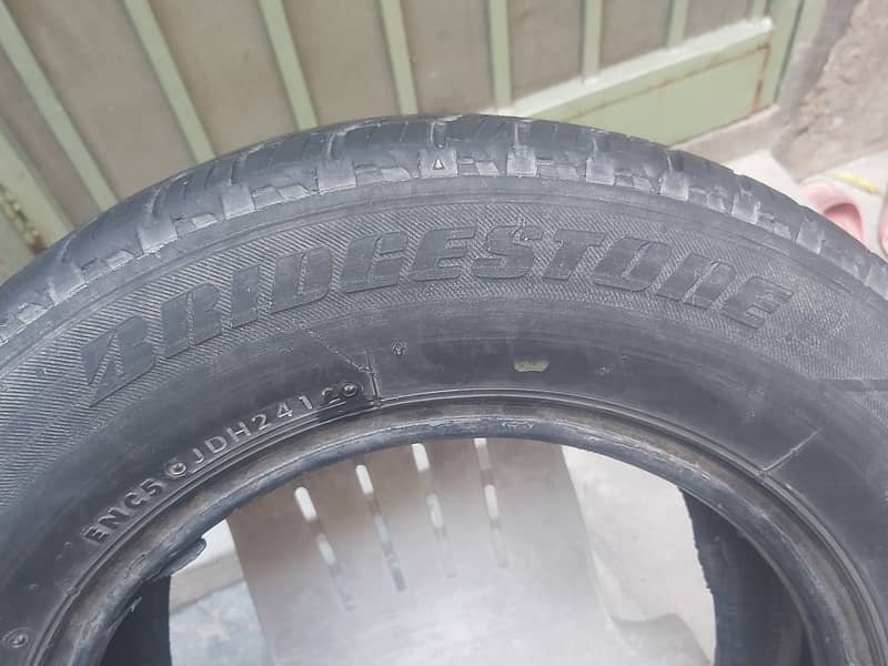 Bridgestone 12 size 2 tyres mehran bolan FX coure 9