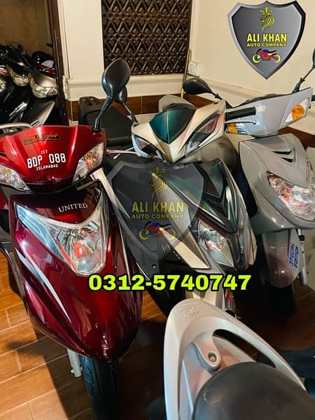 Female Girls Ladies Scooty Scooter Electric Petrol Automatic 6