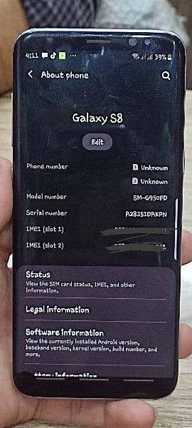 Samsung S8 4