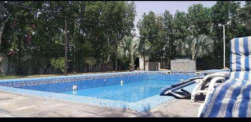 swimming pool farm house available for eid enjoy with family frnds co 1