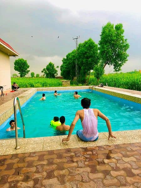 swimming pool farm house available for eid enjoy with family frnds co 3