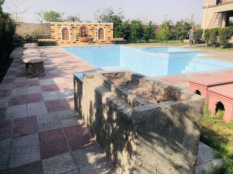 swimming pool farm house available for eid enjoy with family frnds co 12