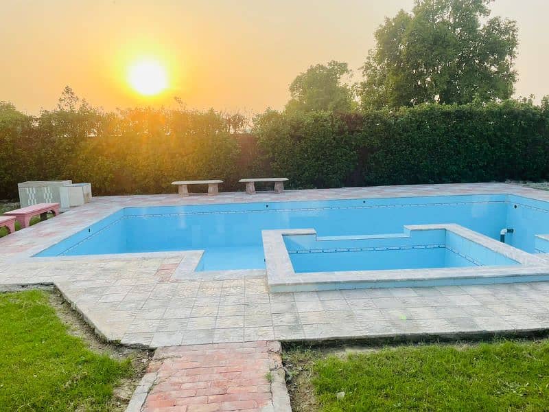 swimming pool farm house available for eid enjoy with family frnds co 16