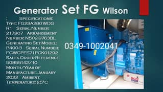 Reliable Power Solutions with FG Wilson Generators