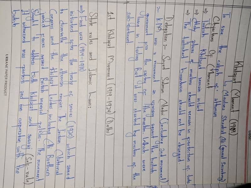 hand written assignment 3
