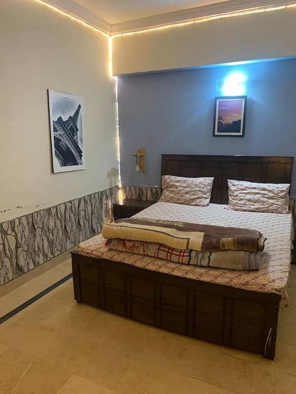1 BED FULL FURNISHED FLAT AVAILABLE FOR RENT IN KHUDADAAD HEIGHTS E-11/4 ISLAMABAD. 6