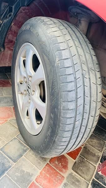 honda civic rebirth 15 inch original genuine alloy rims tyres tires 2