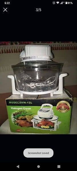 halogen oven / air fryer 1