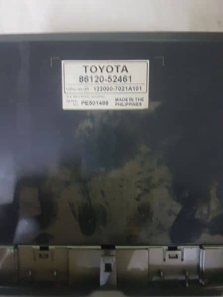 Toyota Vitz CD player 2