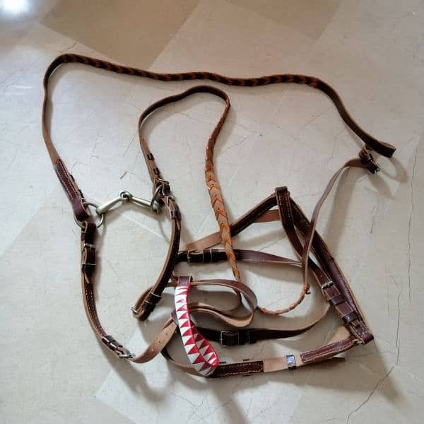 horse riding gear leather bridle rein reins 0
