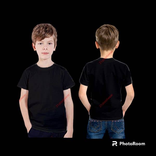 BOYS AND GIRLS ROUND NECK TEE SHIRT 2 SAAL 10 SAAL KE LIA 0