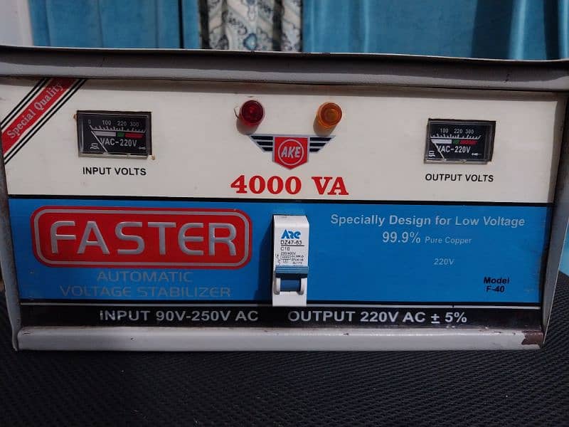Faster's Voltage stablizer 2