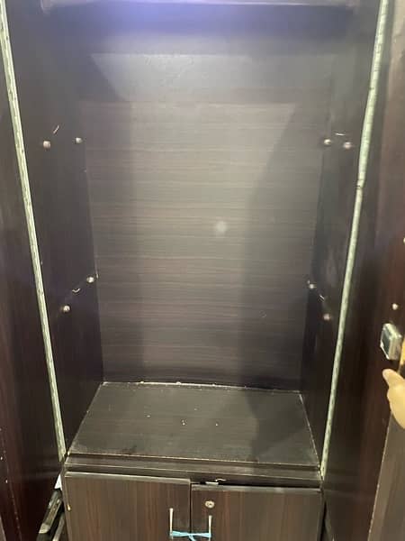 double cupboard just like new for urgent sale 0