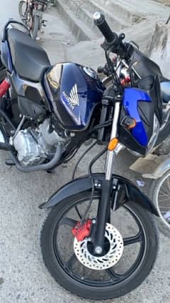 Honda CB 125F Blue urgent sale