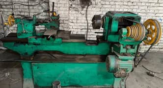 6 ft lath machine used in good shape/kharad machine