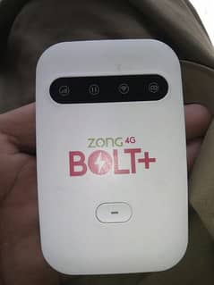 ZONG 4G BOLT+ unlock all network 0