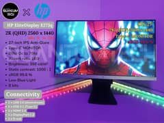 HP 27" 2k TypeC E273q 27inch IPS QHD Type-C Gaming Monitor Borderless