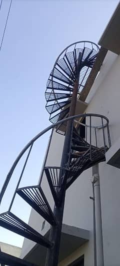 Double Story Spiral Stair/Iron Round Stair/Stairs 03214022752 0
