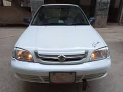 Suzuki Cultus 2003 White colour AC CNG olyrims horiginal condition.