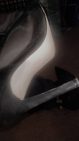ZARA black heels 3